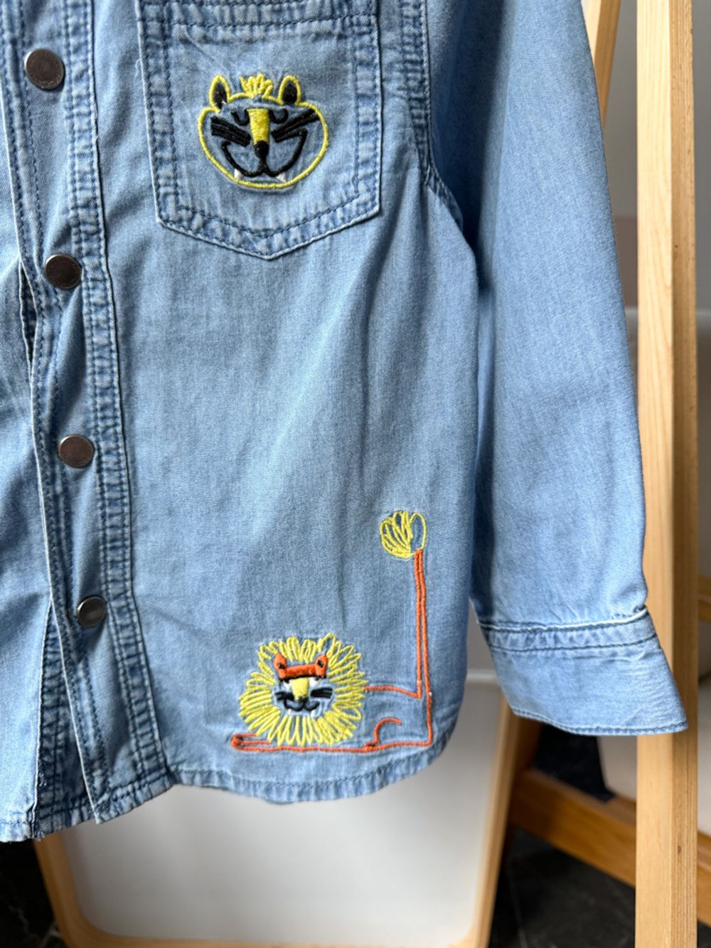 Джинсовая рубашка Stella McCartney, 98