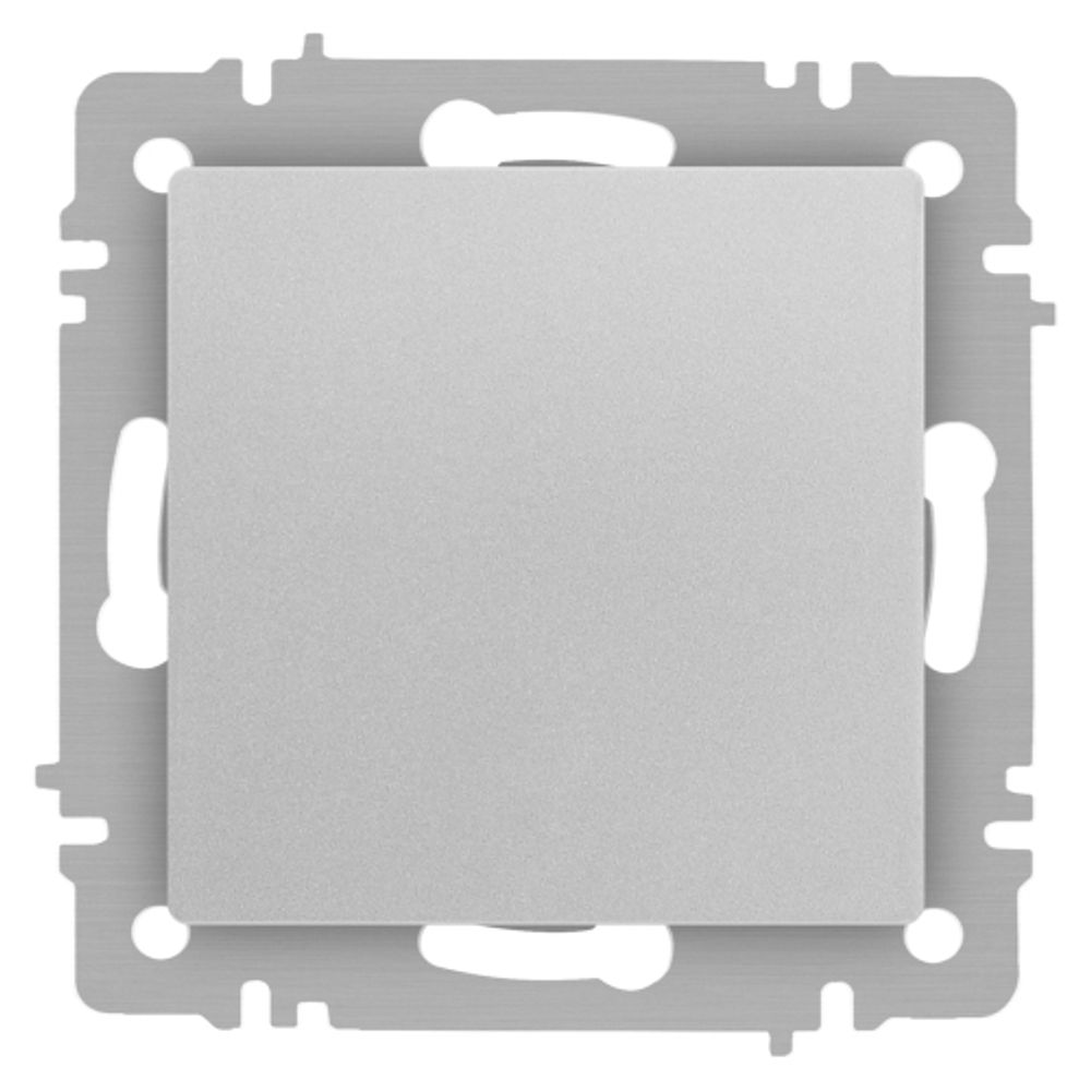 Кнопка Intro Accent 6-109-03 10А-250В IP20 СУ AL/CU алюминий | Intro