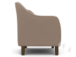 Кресло отдыха Комфорт-4 (орех лак/SENSEY LATTE)