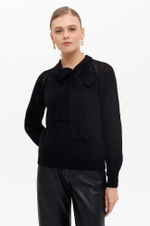 23113 Джемпер женский (черный)