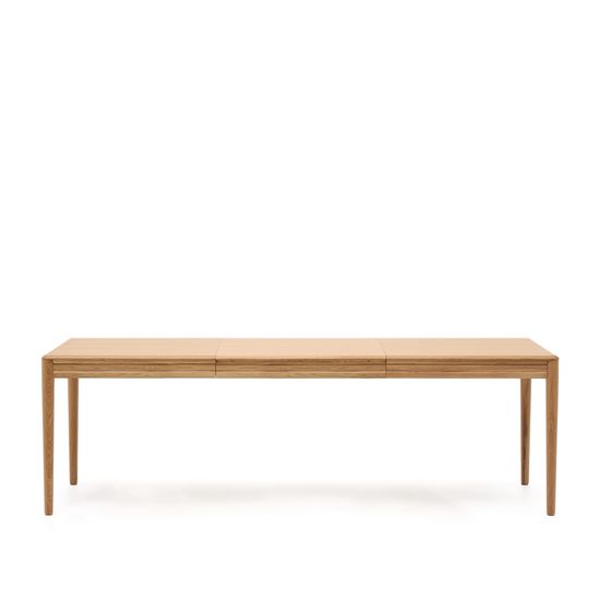 Раздвижной стол Lenon из натурального массива дуба и шпона 160(240)x90 Испания