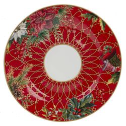 GAEM Чашка с блюдцем "Рождественский Вальс", 100 мл, L12,5 W12,5 H6 см