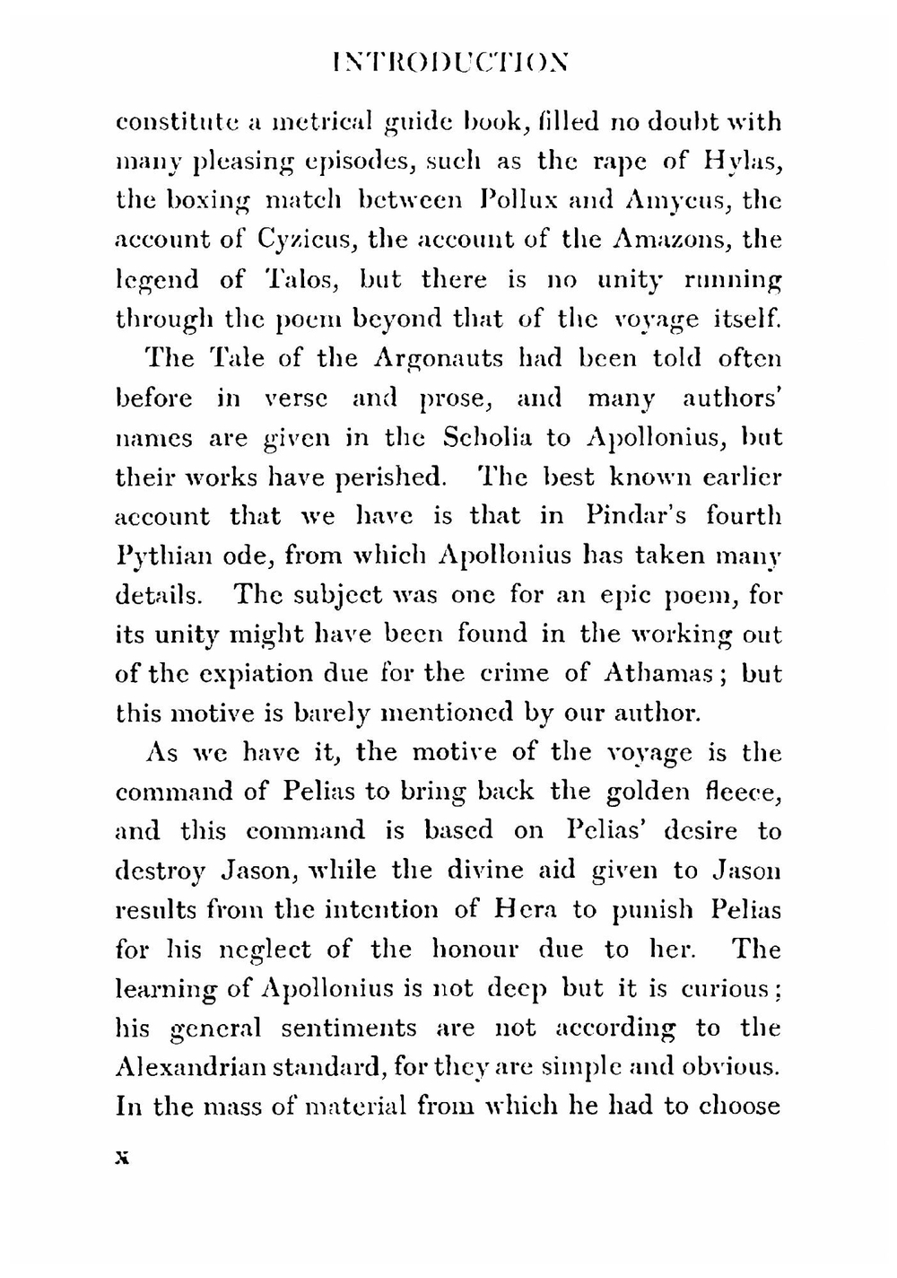 Apollonius Rhodius, the Argonautica | Rhodius Apollonius