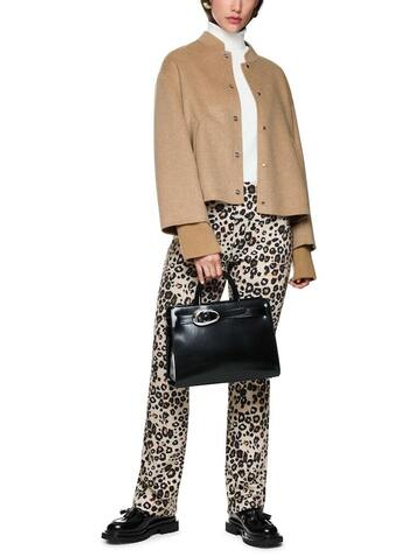 Marc Cain Бомбер из шерсти с двойными рукавами