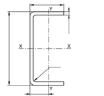 Швеллер гнутый 200х100х5 (дл=12м)