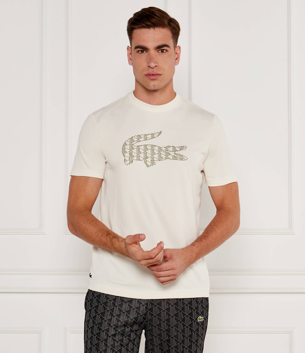 Футболка Lacoste - бежевый(TH2623)