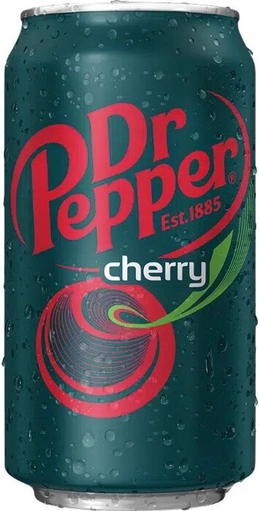 Газированный напиток Доктор Пеппер Черри / Dr. Pepper Cherry 0.355 - банка