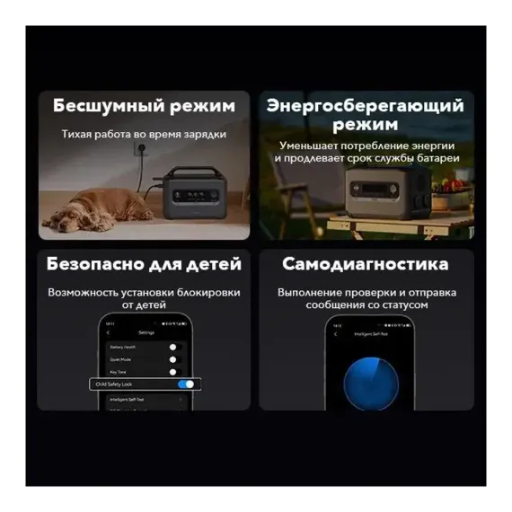Ugreen GS1200 (15054) PowerRoam Portable Power Station Dark Grey