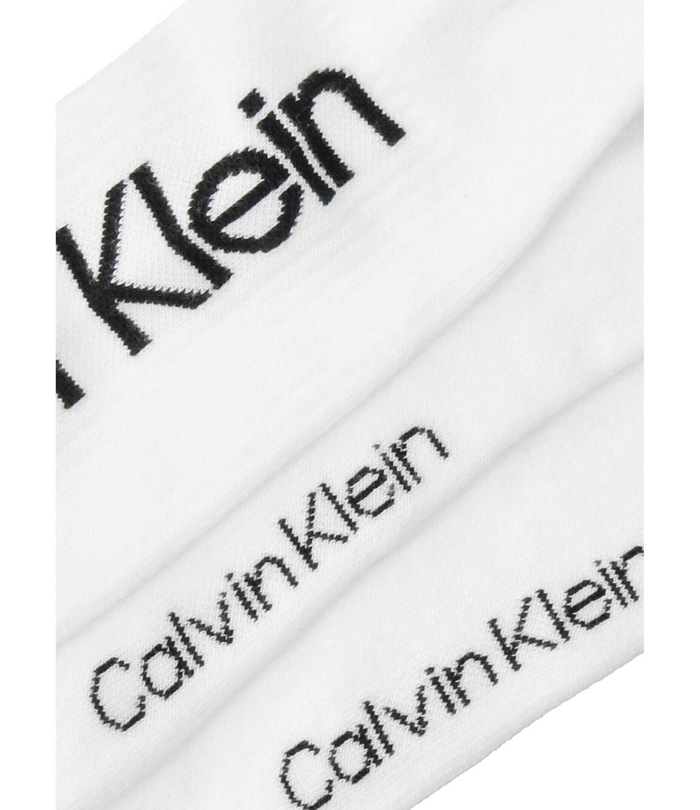 носки 3 пары athleisure Calvin Klein - белый(701218725)