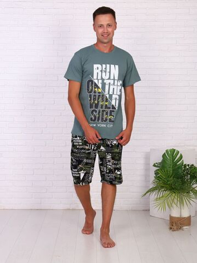 Пижама мужская "Блейк К.П" бриджи (945)