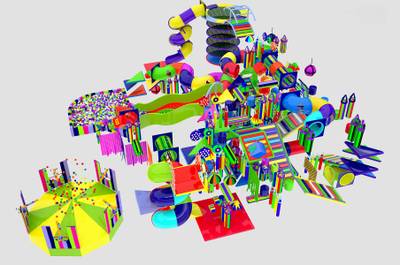 Детский игровой лабиринт «Цирковая Страна Чудес»