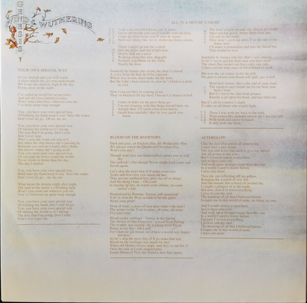 Genesis / Wind & Wuthering (LP)