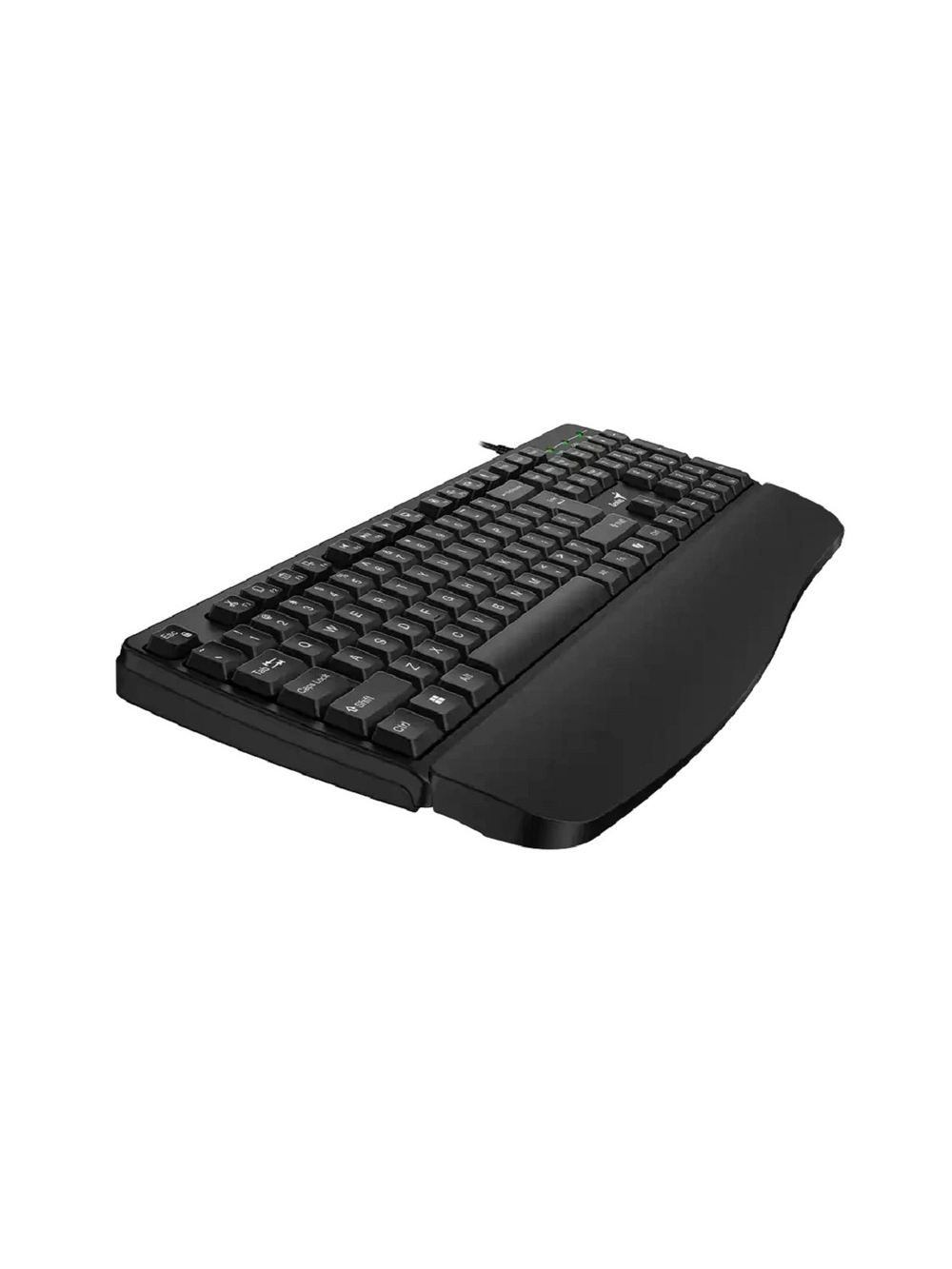 Клавиатура проводная Genius KB-123 black (USB/кабель 1.5м) (31300021402)