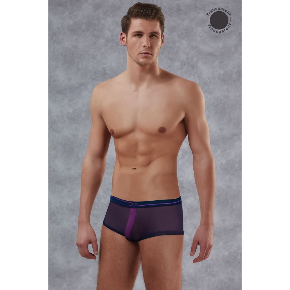 Мужские трусы хипсы темно-синие е в сетку Doreanse 1586