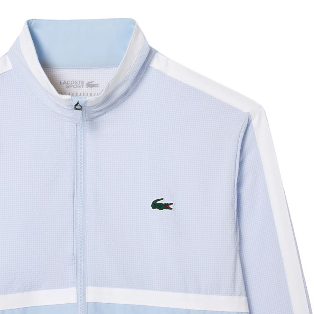 Мужской теннисный костюм Lacoste Sport x Novak Djokovic Sportsuit - light blue