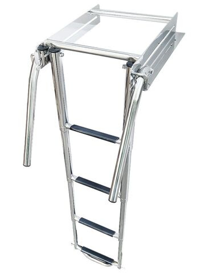 Трап телескопический с салазками и рукоятками, 4 ступени (10267756)