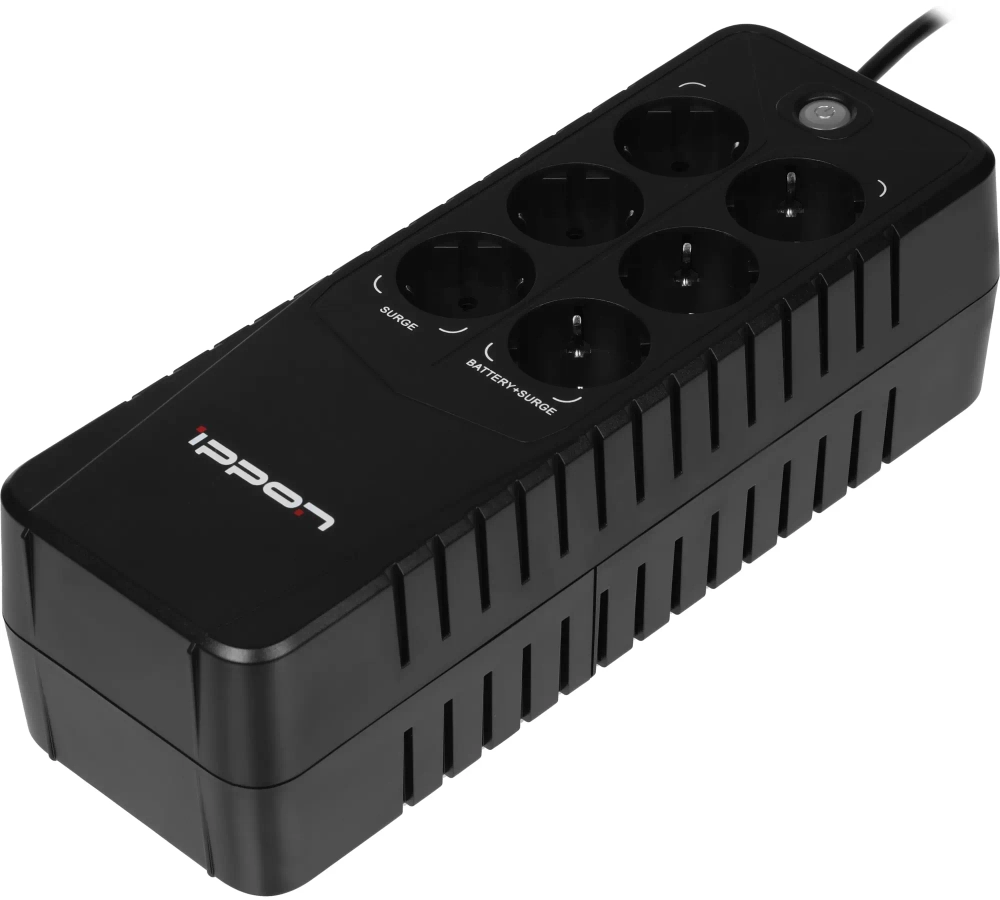 Источник бесперебойного питания Ippon Back Verso 800, 800VA, 420Вт (751623)