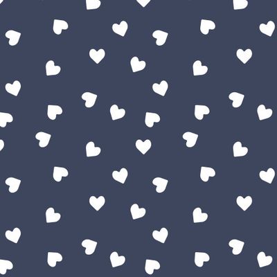 Сердце фигура лайк синий