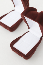 Ювелирный футляр мишка в шапке для одного кольца