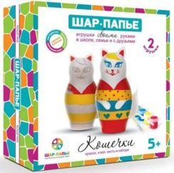 Набор для творчества Шар-папье - Кошечки
