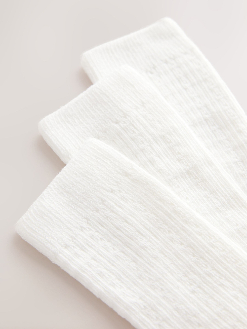 Носки для малышей Next E48-276, 3 шт., Белый