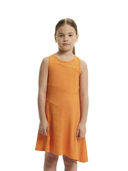 ОДЕЖДА ДЛЯ ТЕННИСА Девочки, Платье SEVENSIX VIKI DRESS 2.0 - BRIGHT ORANGE .