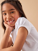 Футболка для девочки Next 378-254, 2 шт., Белый