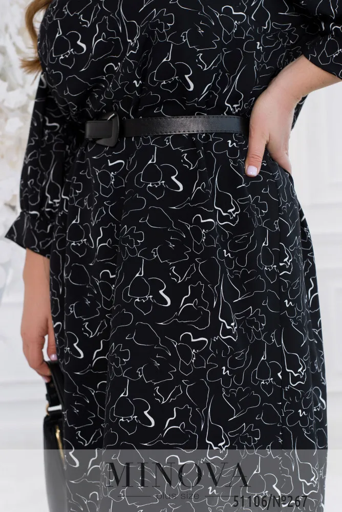 Платье 267-черный Minova