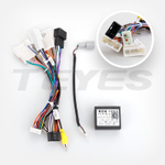 Комплект рамки с разъёмами 9"+can Toyota Highlander U70 2019+ (вместо штатного 8" экрана) - Car-Smart 7294