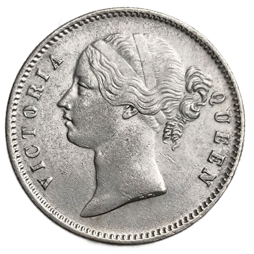 Монета 1 рупия (rupee) 1840 год Британская Индия