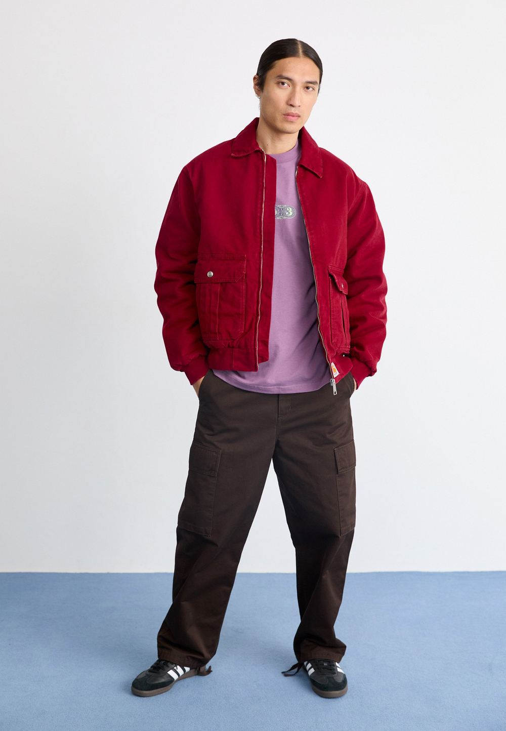 Carhartt WIP STANTON - Демисезонная куртка - Красный