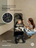 Коляска прогулочная для двойни Bumprider Connect.mini Forest Green
