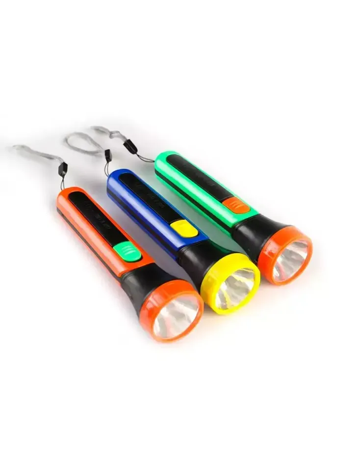Фонарь ручной 1 LED 2 АА (микс) 2310880