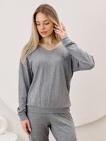 Джемпер Эвила-3 Виотекс СЕРЫЙ