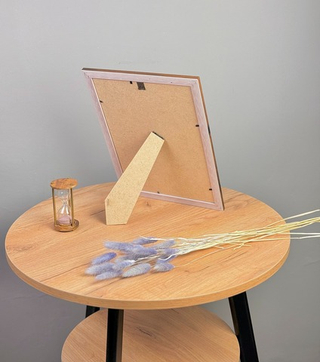 Фоторамка 21х30 см коричневая линии, арт. 2130.734978