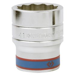 KING TONY (833041M) Головка торцевая стандартная двенадцатигранная 1", 41 мм