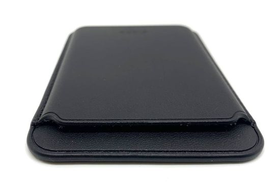 Кожаный чехол - бумажник K-DOO LEATHER WALLET MagSafe черный