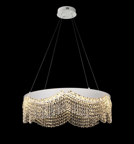 P7023/D600 WH (1) Люстра (RL)