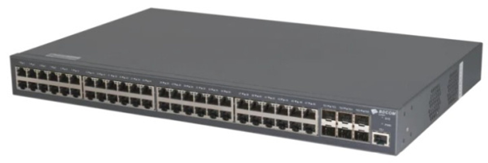Коммутатор PoE BDCom S2900-48P6X-760