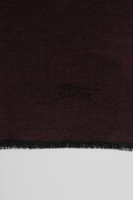 Шерстяной шарф 45×180 BURGUNDY