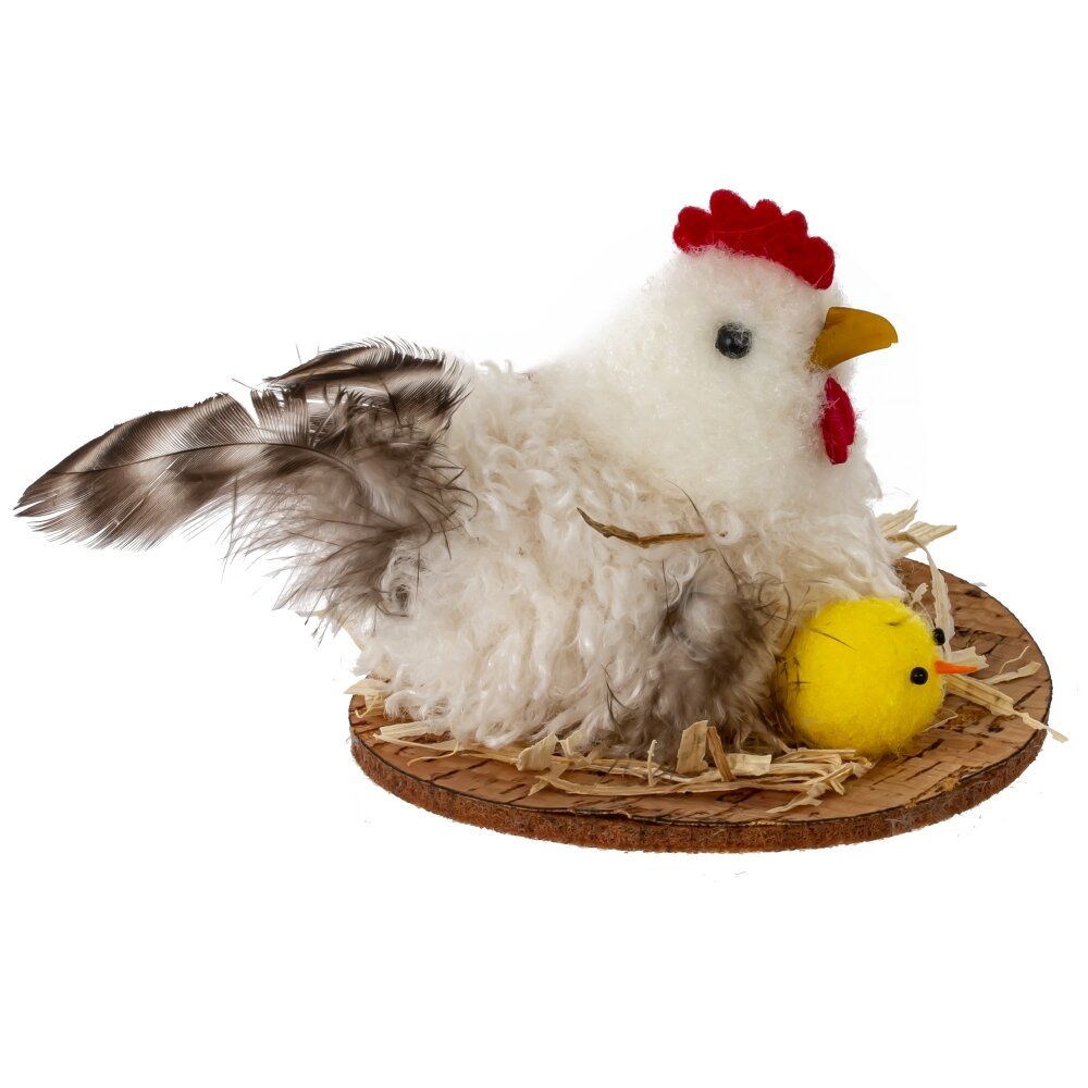 GAEM Фигурка декоративная "Курица" (блок 12шт), L8 W8 H6 см, 3в.