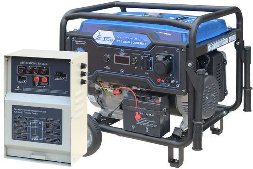 Генератор бензиновый TSS SGG 8000EHNA - [7.8 кВт / 33,9 А] с блоком АВР