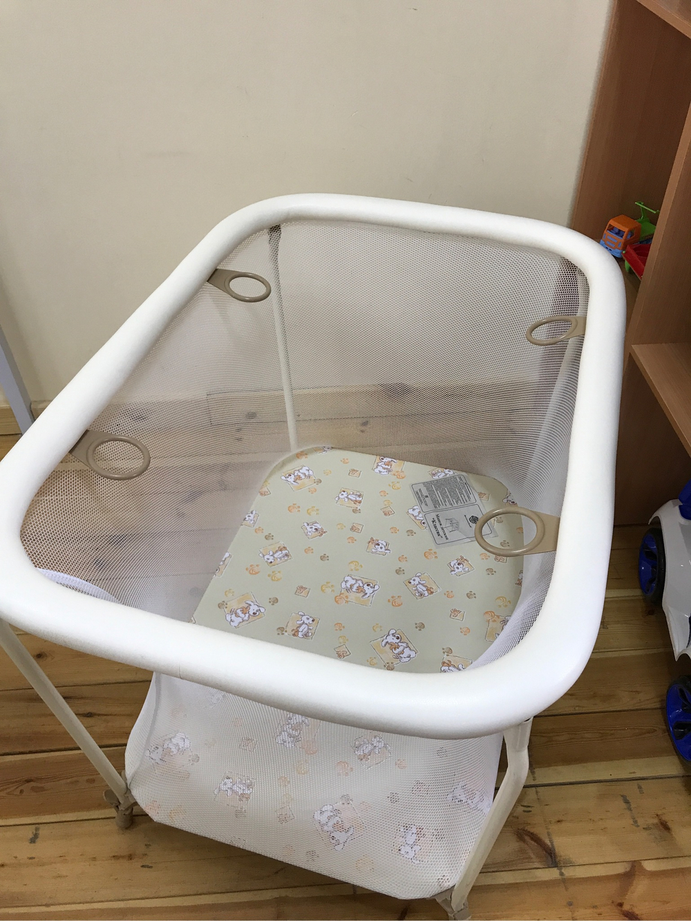 Манеж детский "Классик" NEW (бежевый арт.110101)