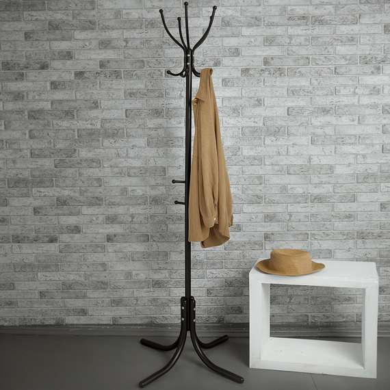 Вешалка напольная М 10 черный