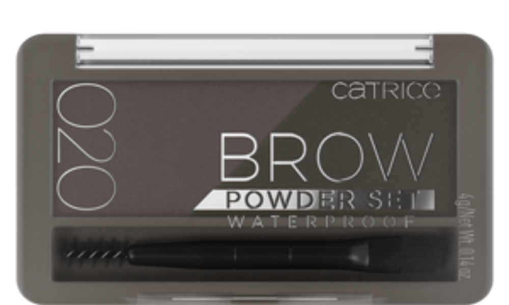 Водостойкая пудра для бровей в наборе CATRICE 020
