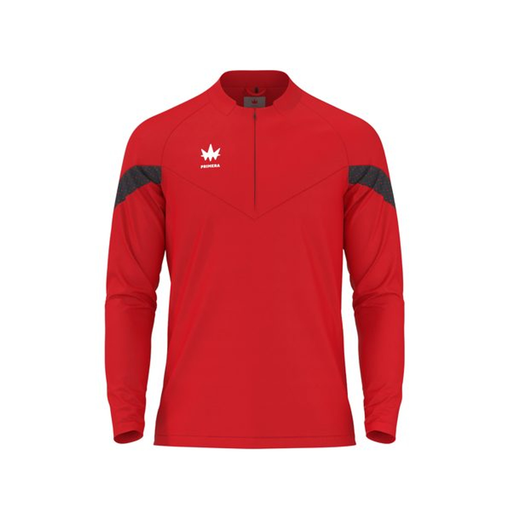 Джемпер тренировочный Evolution 24 Drill Top — Academy red/anthracite