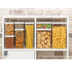 Емкость для сыпучих продуктов СТЕП 1,7л 16х10х14см