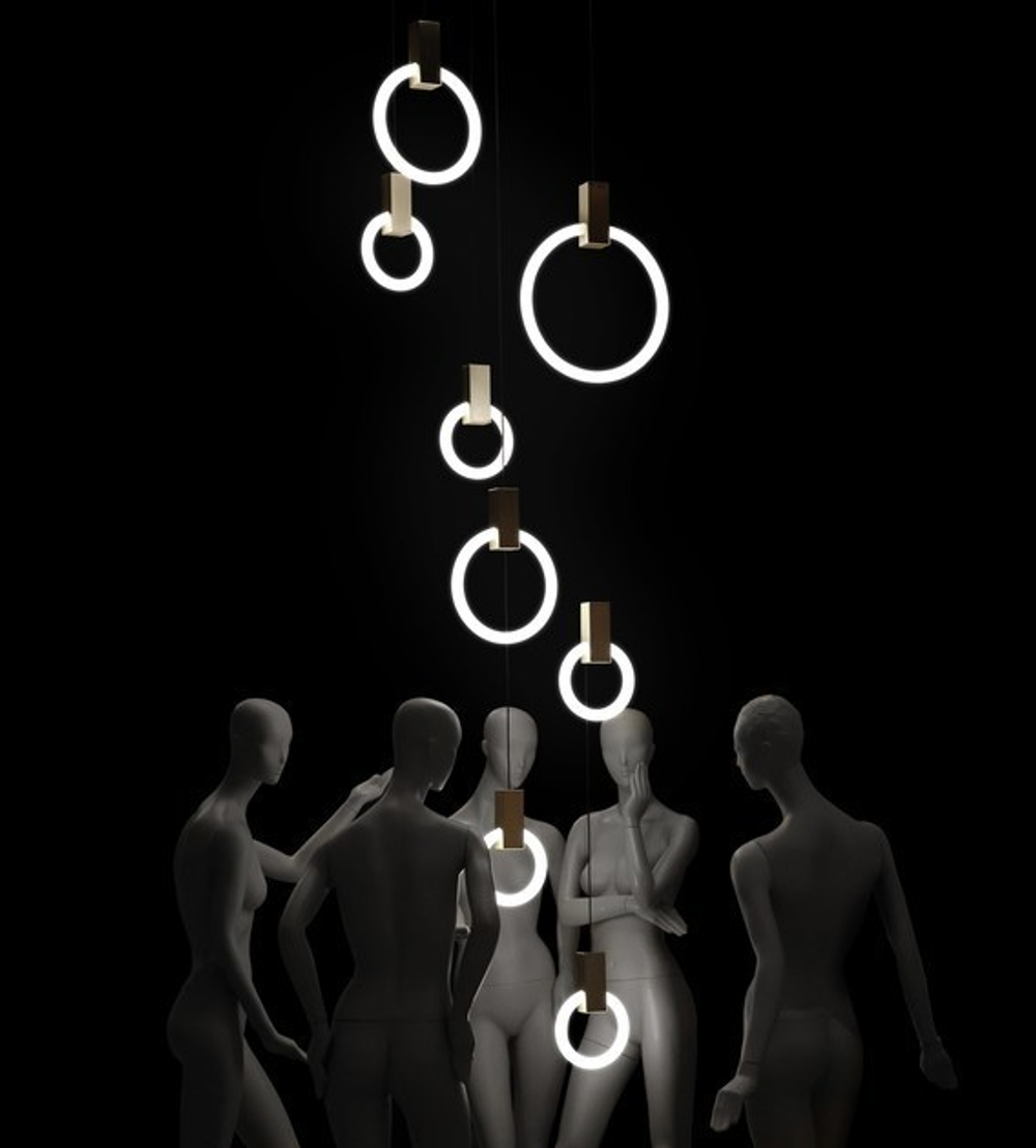 Pendant design lamp Halo by  Matthew McCormick D30