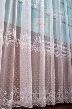 Тюль Belle-2 французская сетка (белый)