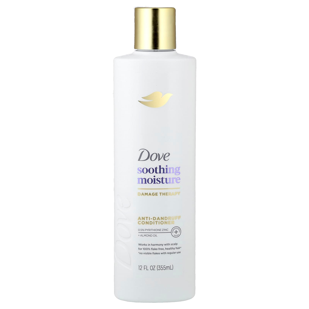 Dove, кондиционер против перхоти, успокаивающее увлажняющее средство, 355 мл (12 жидк. унций)